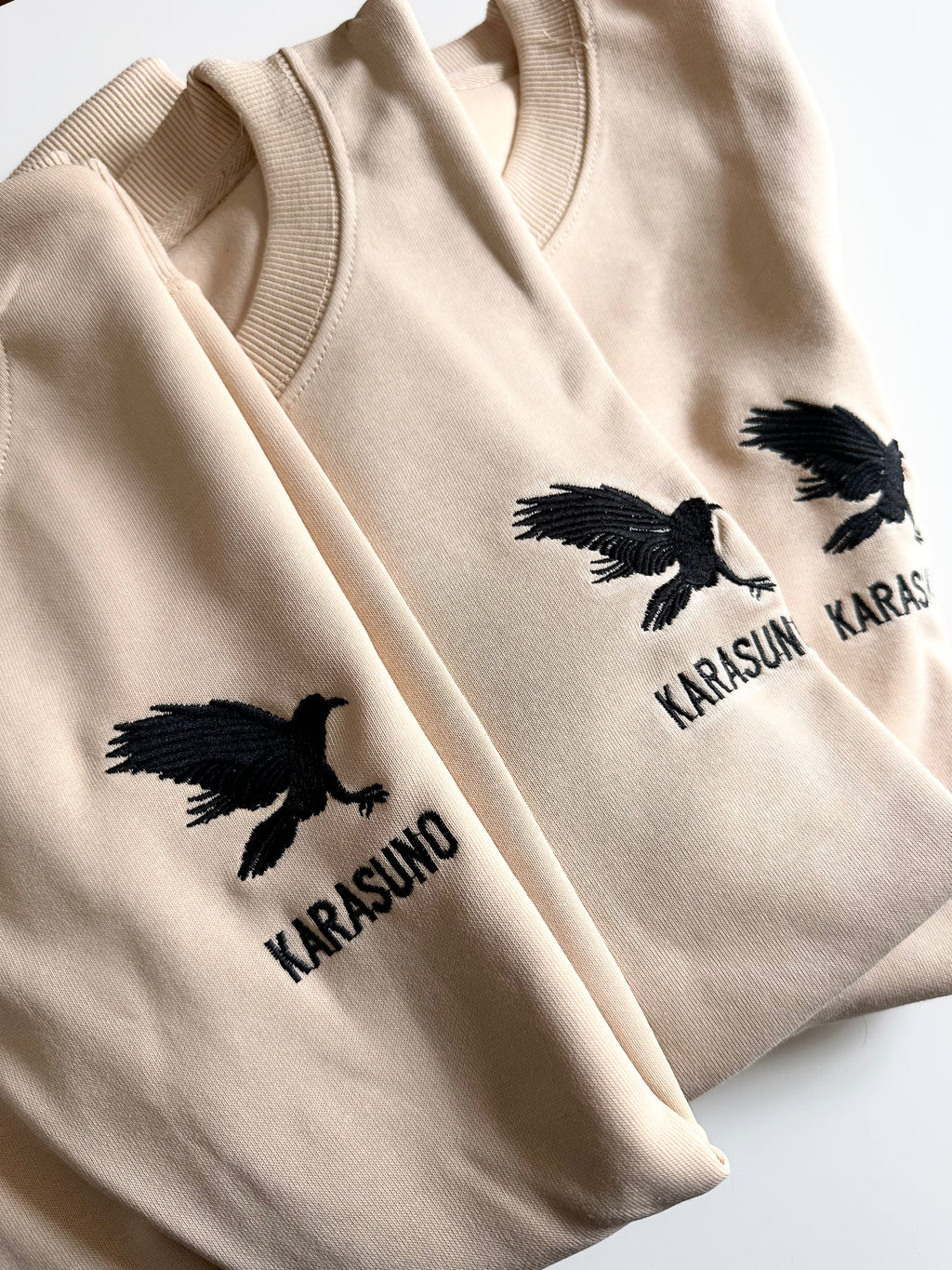 B GRADE Embroidered Karasuno Haikyuu Sweatshirt