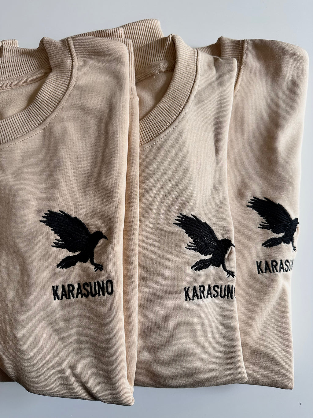 B GRADE Embroidered Karasuno Haikyuu Sweatshirt