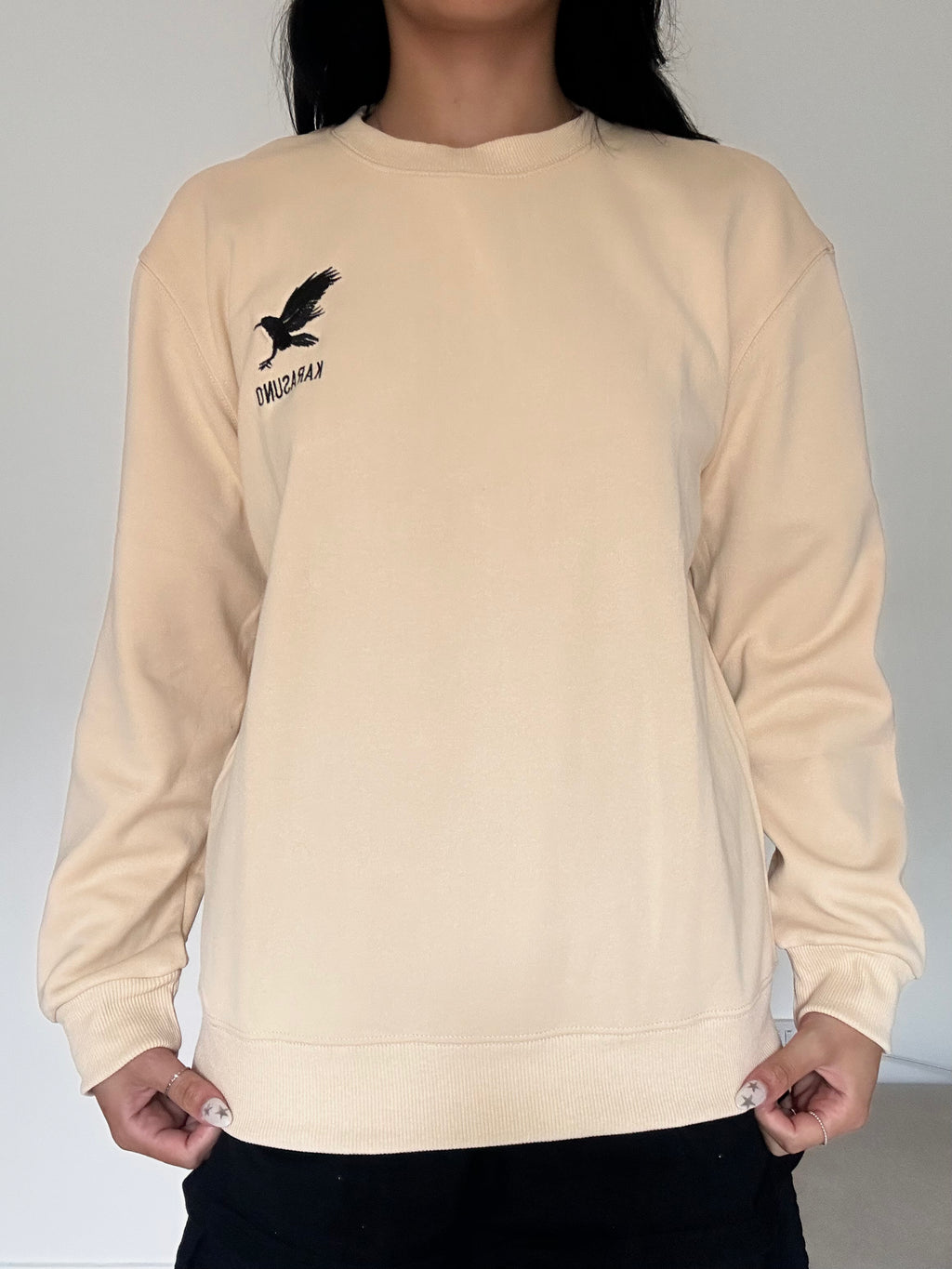 B GRADE Embroidered Karasuno Haikyuu Sweatshirt
