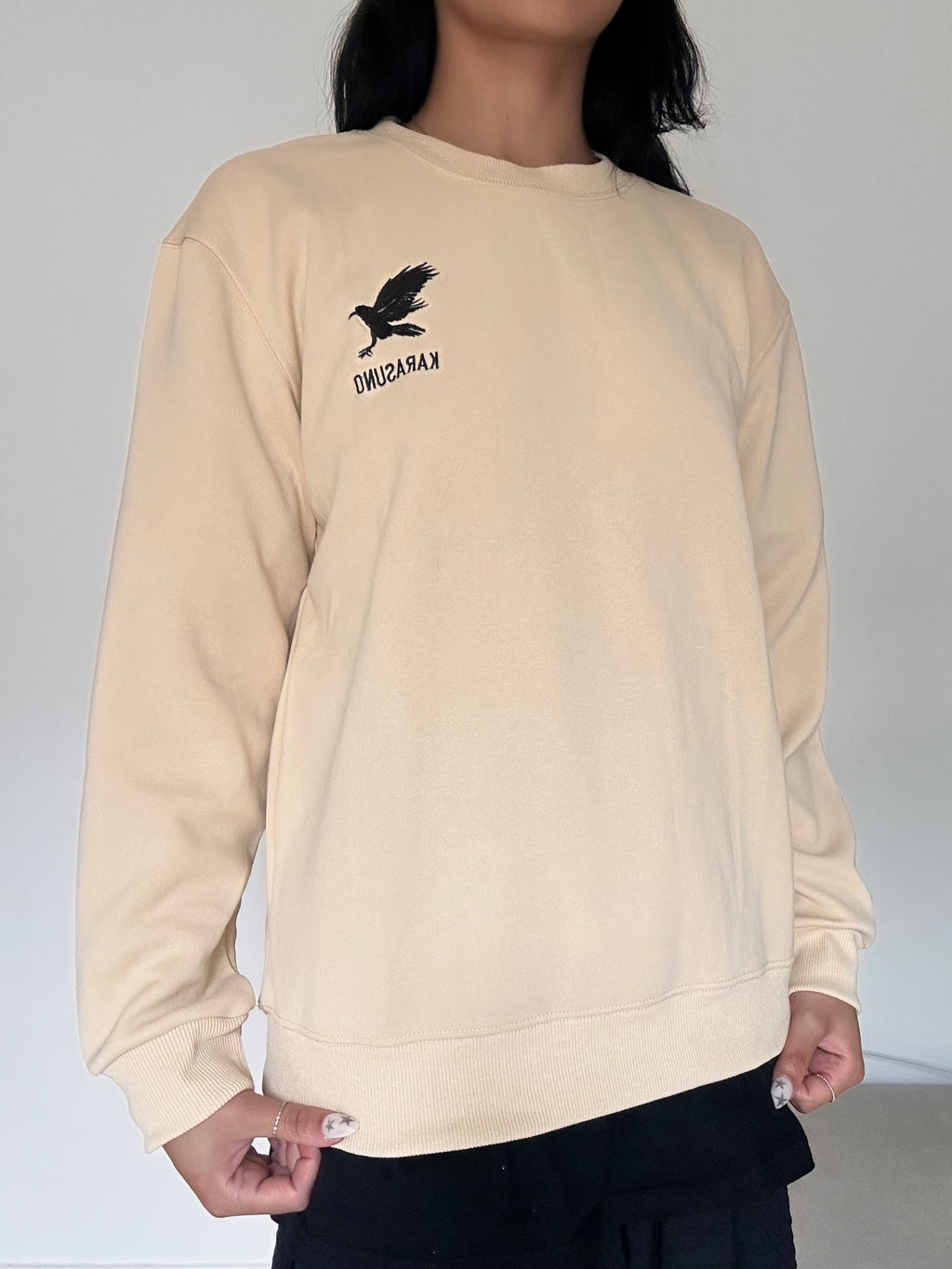 B GRADE Embroidered Karasuno Haikyuu Sweatshirt