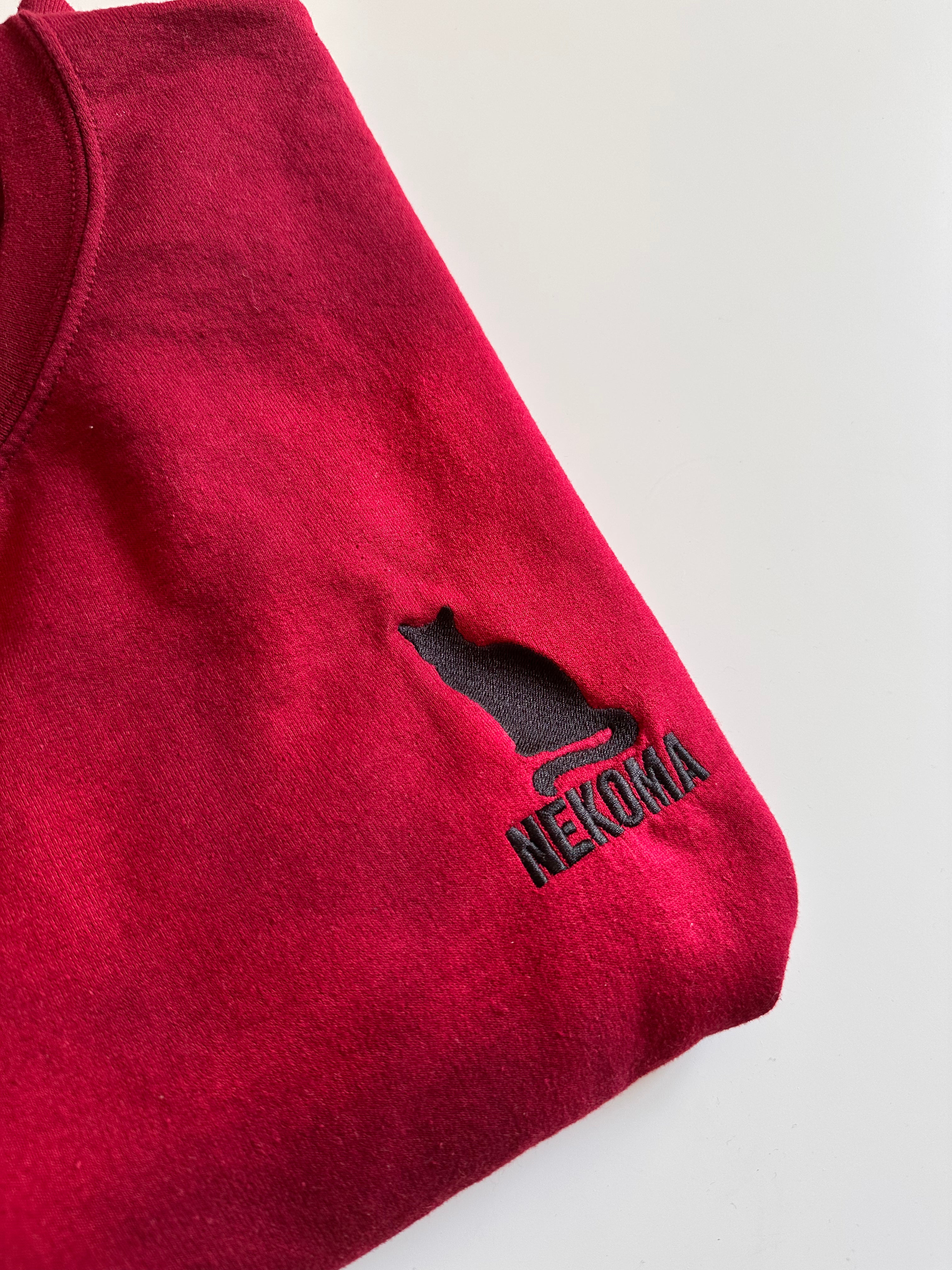 Embroidered Nekoma Haikyuu Inspired Sweatshirt PRE-ORDER