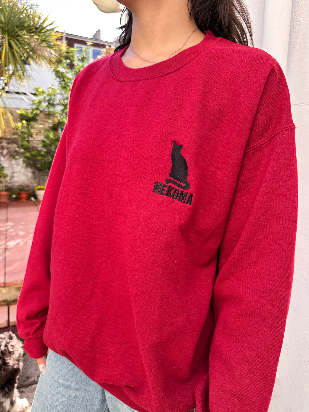Embroidered Nekoma Haikyuu Inspired Sweatshirt PRE-ORDER